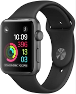 Apple Watch Series2 38mmスペースブラックステンレススチール/スペースブラックミラネーゼループ MNTM2J/A